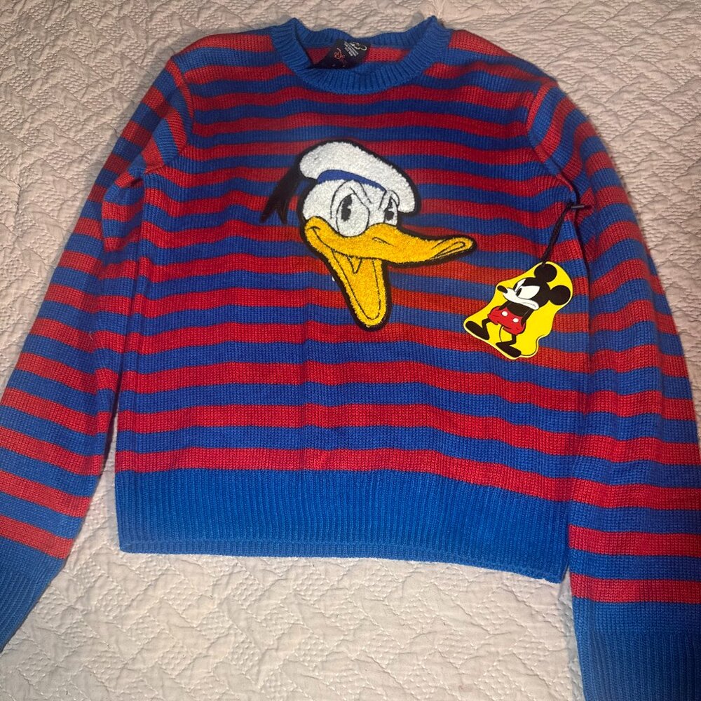Disney and Forever 21 Sweatshirts, S, Blue and Red.